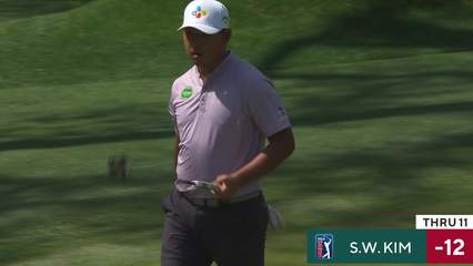 Si Woo Kim | Round 3 | 11th hole | Shot 4 | 2026 RBC Heritage
