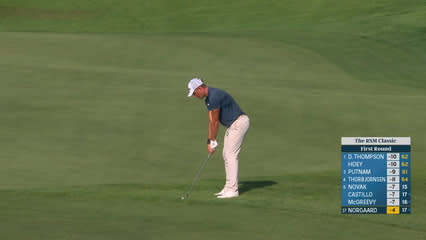 Niklas Norgaard | Round 1 | 9th hole | Shot 2 | 2025 The RSM Classic