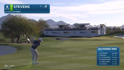 Sam Stevens | Round 2 | 6th hole | Shot 2 | 2026 WM Phoenix Open