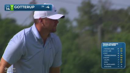 Chris Gotterup | Round 2 | 14th hole | Shot 4 | 2026 Texas Children's