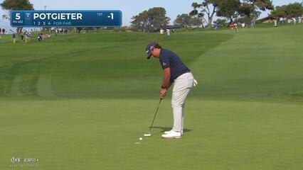 Aldrich Potgieter | Round 3 | 5th hole | Shot 4 | 2025 Farmers