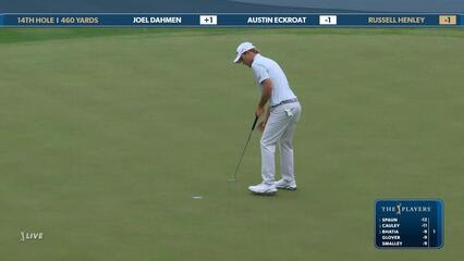 Russell Henley | Round 4 | 14th hole | Shot 5 | 2025 THE PLAYERS