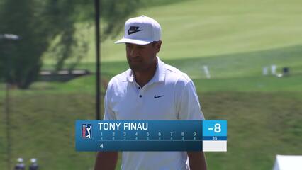 Tony Finau | Round 4 | 1st hole | Shot 4 | 2025 Truist Championship