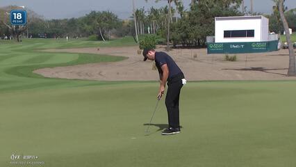 Luke List | Round 2 | 18th hole | Shot 4 | 2025 Mexico Open