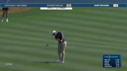 Byeong Hun An | Round 3 | 18th hole | Shot 2 | 2025 THE PLAYERS