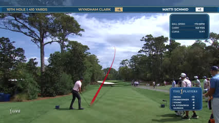 Wyndham Clark | Round 4 | 10th hole | Shot 1 | 2026 THE PLAYERS