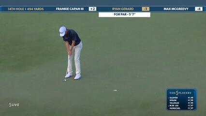 Ryan Gerard | Round 1 | 14th hole | Shot 4 | 2025 THE PLAYERS