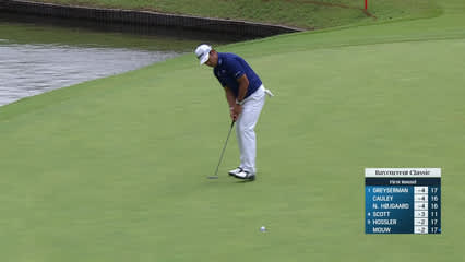 Hideki Matsuyama | Round 1 | 11th hole | Shot 4 | 2025 Baycurrent