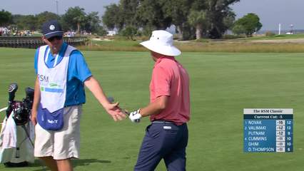 Joel Dahmen | Round 2 | 8th hole | Shot 2 | 2025 The RSM Classic