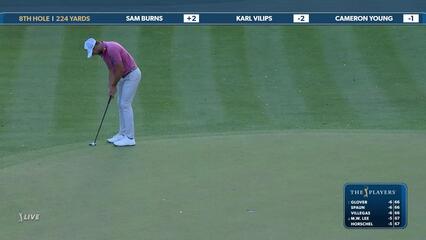 Sam Burns | Round 1 | 8th hole | Shot 2 | 2025 THE PLAYERS