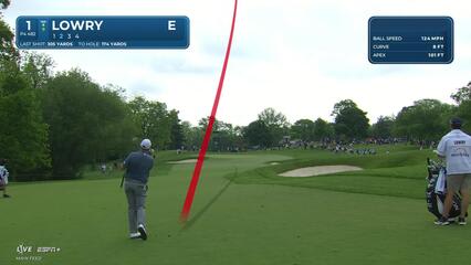 Shane Lowry | Round 1 | 1st hole | Shot 2 | 2025 the Memorial