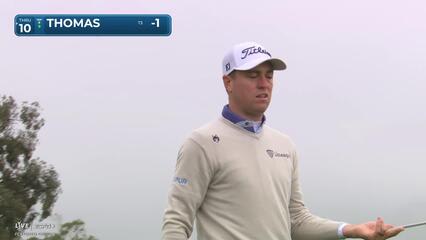 Justin Thomas | Round 1 | 1st hole | Shot 4 | 2025 Genesis