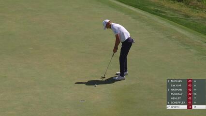 Jordan Spieth | Round 3 | 18th hole | Shot 3 | 2025 RBC Heritage