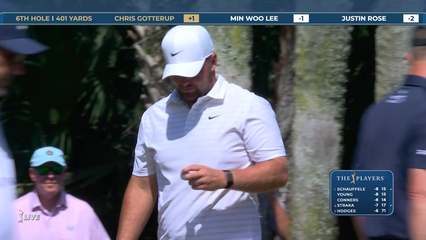Christopher Gotterup | Round 2 | 6th hole | Shot 4 | 2026 THE PLAYERS