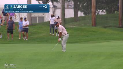 Stephan Jaeger | Round 1 | 4th hole | Shot 3 | 2025 Rocket Classic