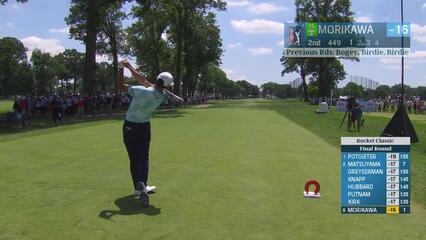 Collin Morikawa | Round 4 | 2nd hole | Shot 1 | 2025 Rocket Classic