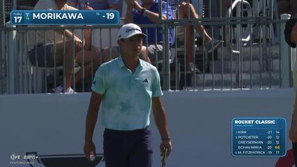 Collin Morikawa | Round 4 | 17th hole | Shot 4 | 2025 Rocket Classic