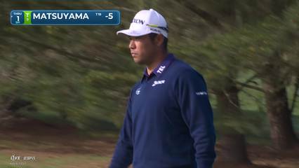 Hideki Matsuyama | Round 2 | 10th hole | Shot 4 | 2026 AT&T Pebble Beach