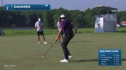 Joel Dahmen | Round 3 | 2nd hole | Shot 4 | 2025 John Deere