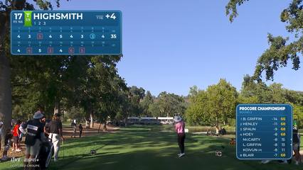 Joe Highsmith | Round 2 | 17th hole | Shot 1 | 2025 Procore