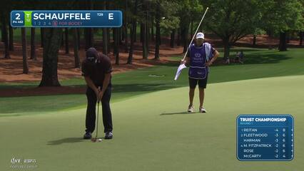 Xander Schauffele | Round 1 | 2nd hole | Shot 5 | 2026 Truist Championship