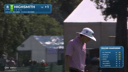 Joe Highsmith | Round 2 | 8th hole | Shot 2 | 2025 Procore