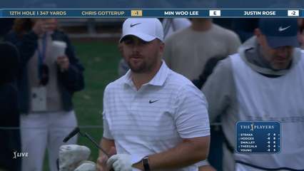 Christopher Gotterup | Round 2 | 12th hole | Shot 2 | 2026 THE PLAYERS