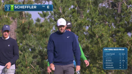 Scottie Scheffler | Round 2 | 10th hole | Shot 4 | 2026 AT&T Pebble Beach