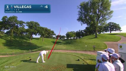 Camilo Villegas | Round 2 | 3rd hole | Shot 1 | 2025 John Deere
