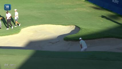 Russell Henley | Round 1 | 18th hole | Shot 3 | 2025 Sony Open