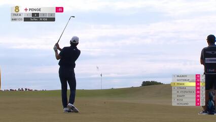 Marco Penge | Round 4 | 8th hole | Shot 2 | 2025 Genesis Scottish Open