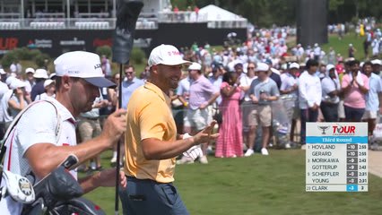 Wyndham Clark | Round 3 | 4th hole | Shot 1 | 2026 TOUR Championship