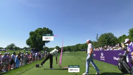 Tommy Fleetwood | Round 4 | 15th hole | Shot 1 | 2026 Truist Championship