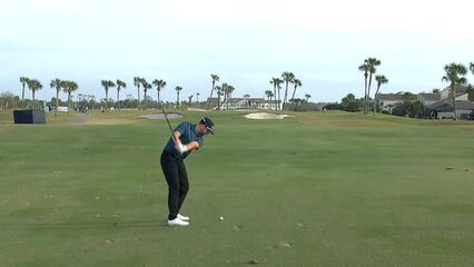 Alistair Docherty | Round 3 | 17th hole | Shot 2 | 2024 PGA TOUR Q-School