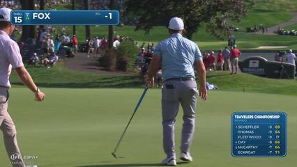 Ryan Fox | Round 2 | 15th hole | Shot 4 | 2025 Travelers