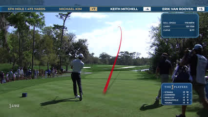 Michael Kim | Round 2 | 5th hole | Shot 1 | 2026 THE PLAYERS