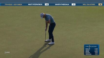 Will Zalatoris | Round 2 | 7th hole | Shot 4 | 2025 THE PLAYERS