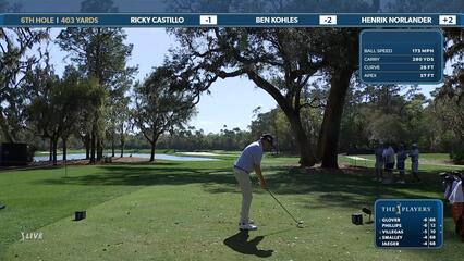 Henrik Norlander | Round 1 | 6th hole | Shot 1 | 2025 THE PLAYERS