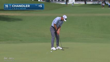Will Chandler | Round 4 | 15th hole | Shot 4 | 2025 Charles Schwab