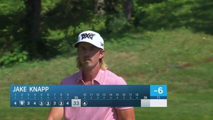 Jake Knapp | Round 2 | 10th hole | Shot 4 | 2025 John Deere