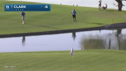 Wyndham Clark | Round 1 | 15th hole | Shot 3 | 2025 WM Phoenix Open