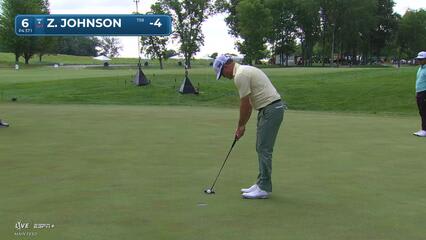 Zach Johnson | Round 4 | 6th hole | Shot 4 | 2025 John Deere