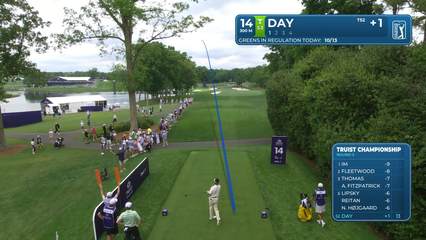 Jason Day | Round 3 | 14th hole | Shot 1 | 2026 Truist Championship