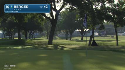 Daniel Berger | Round 2 | 10th hole | Shot 2 | 2025 Charles Schwab