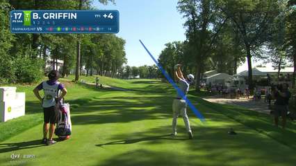 Ben Griffin | Round 1 | 17th hole | Shot 1 | 2026 John Deere