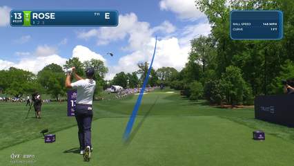 Justin Rose | Round 1 | 13th hole | Shot 1 | 2026 Truist Championship