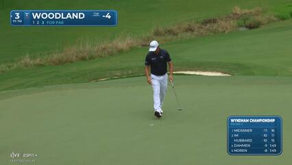 Gary Woodland | Round 2 | 3rd hole | Shot 3 | 2025 Wyndham