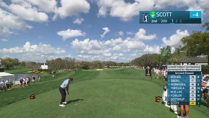 Adam Scott | Round 2 | 2nd hole | Shot 1 | 2026 Arnold Palmer