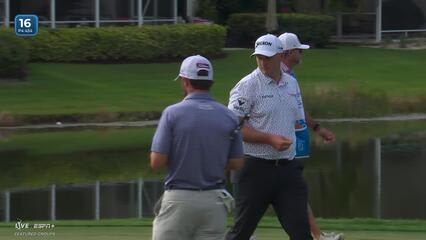 Sepp Straka | Round 1 | 16th hole | Shot 4 | 2025 Cognizant Classic