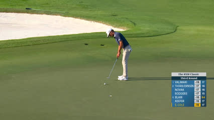 Eric Cole | Round 3 | 18th hole | Shot 5 | 2025 The RSM Classic